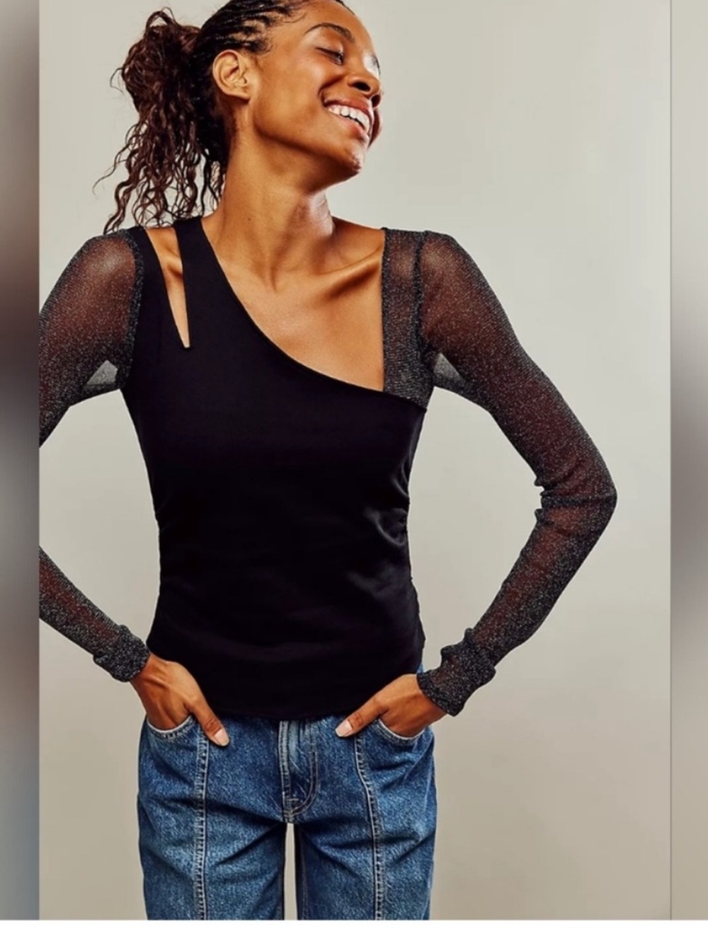 Free People Janelle Layered Top - Size S